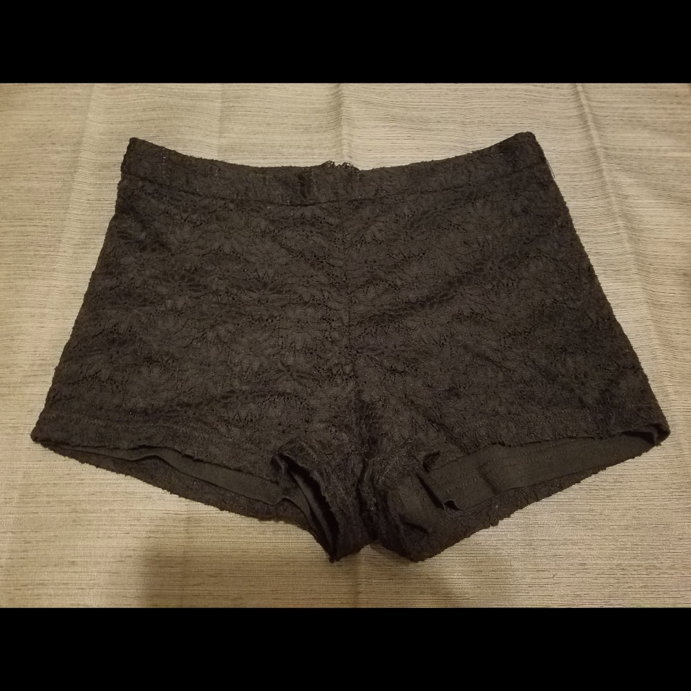 3/$20--Free people black shorts